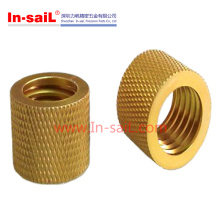 Brass Threaded Insert Round Nuts